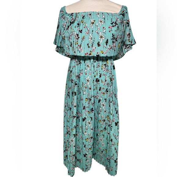 mondschein Women's Vintage Off Shoulder Evening Party Chiffon Maxi Dress size S - Picture 2 of 9